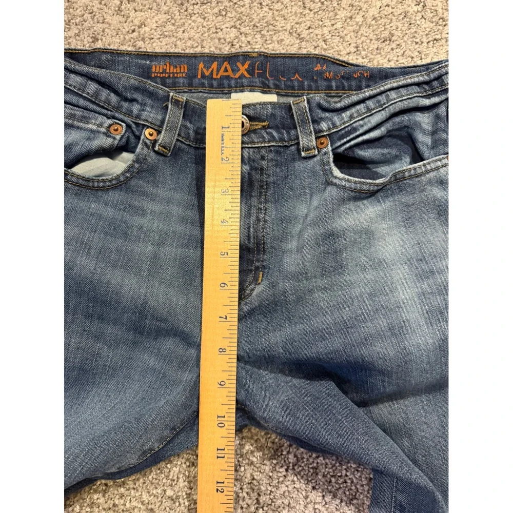 Urban Pipeline Jeans Mens 30X32 Blue MaxFlex Slim Straight Medium Wash Denim
